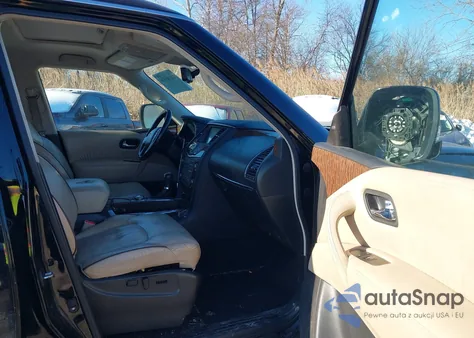 2019 Nissan Armada Platinum z USA, uszkodzony, nr VIN JN8AY2NE4K9756768